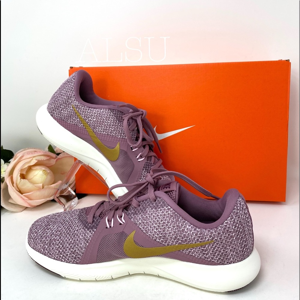 Nike Flex Trainer 8 AMP Plum Dust Pink W AUTHENTIC - Picture 5 of 8